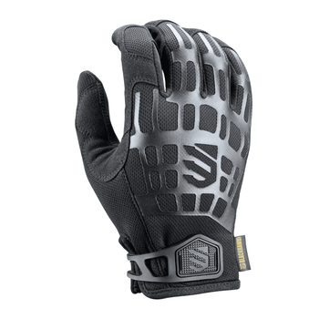 Перчатки тактические военные полнопалые для сенсорных экранов BLACKHAWK Fury Utilitarian Glove L черный