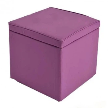 Тумба-пуф розкладний Stenson R88090 30х30х30см purple