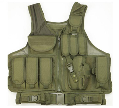 Жилет тактический военный разгрузка Tactical Vest A60 олива