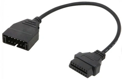 Перехідник OBD2 16pin на GM12 12pin для Daewoo, Lanos, Sens