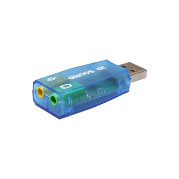 Звуковая карта внешняя USB 3D Sound card 5.1 GBX