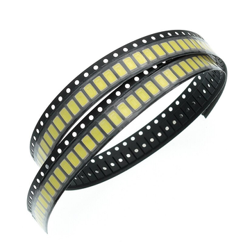 100x 5630 5730 SMD LED 3В 0.5Вт 50-55лм світлодіод, теплий білий