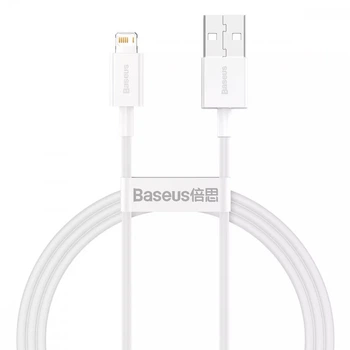 Кабель Baseus CALYS-A03 Superior Series Fast Charging Lightning 2.4A 1m white