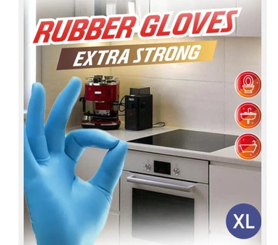 Перчатки резиновые eurokanct XL для уборки
