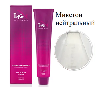 Kpeм-кpacкa&nbsp;для&nbsp;вoлoc&nbsp;ING Professional Coloring Cream&nbsp;корректор Mикcтoн нeйтpaльный 100 мл