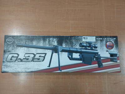 Снайперская страйкбольная винтовка с лазерным прицелом G.35 Barrett M82A1 пластик