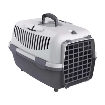 Переноска пластикова для котів, собак і гризунів вагою до 6 кг Petmax Nomade 1 Plastic Door 48x32x32 см (3838851369383)