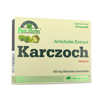 Натуральная добавка для спорта Olimp Nutrition Artichoke Premium 30 Caps