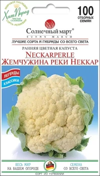 Семена Капуста цв. Жемчужина реки Неккар, 100 шт (Солнечный март)