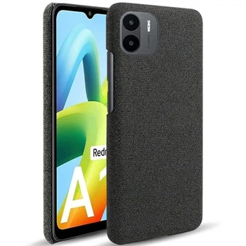 Защитный чехол KSQ Cloth Style для Xiaomi Redmi A1 / A2 - Black