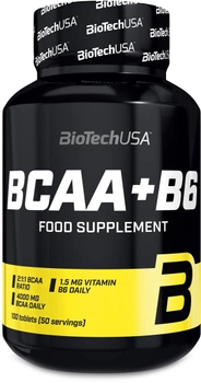 Аминокислоты Biotech BCAA+b6 100 таблеток