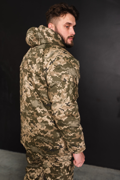 Куртка-бушлат военная мужская тактическая ВСУ (ЗСУ) Пиксель 8741 54 размер