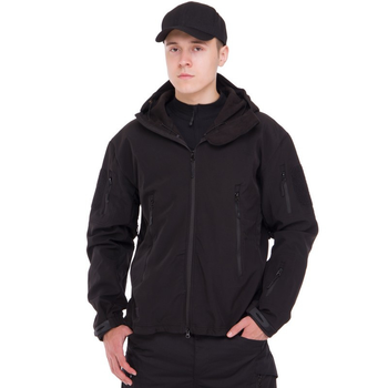 Куртка военная тактическая флисовая мужская теплая SP-Sport ZK-20 размер XL черный