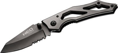 Нож складной Neo tools с фиксатором, титановый