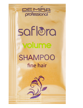 Шампунь для придания объема Demira Professional Saflora Volume (пробник) 15 мл