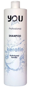 Шампунь с кератином для сухих и поврежденных волос You Look Keratin Shampoo 1000 мл