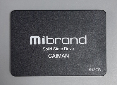 Накопичувач SSD 2.5" 512GB Mibrand Caiman MI2.5SSD/SP512GB (SATAIII)