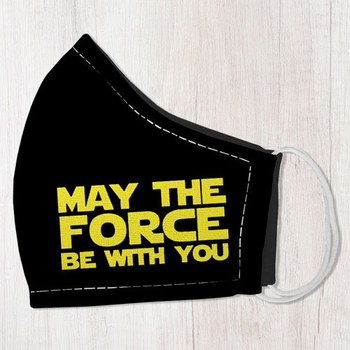 Маска захисна для обличчя May the force be with you 25x13 см XMM_21M011