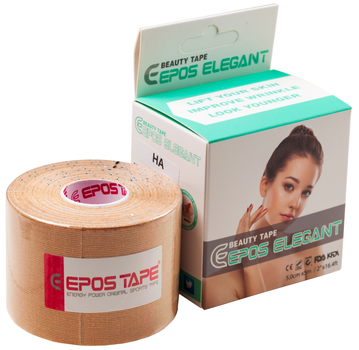 Тейп для обличчя EPOS TAPE Elegant HA з додаванням гіалуронової кислоти