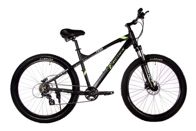 Велосипед E-motion MTB F430 27,5"х3" / рама 19" чёрно-зелёный (vemmtbf430cz)