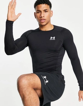 Компресійна чоловіча футболка Under Armour, рашгард з довгим рукавом S