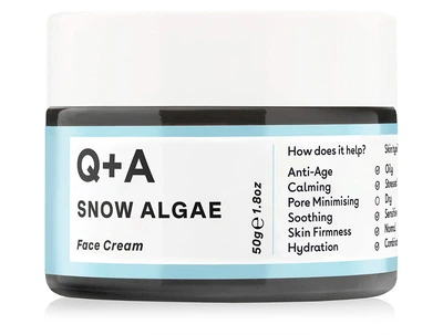 Крем для лица со снежной водорослью Q+A Snow Algae Intensive Face Cream, 50г (5060486264001)