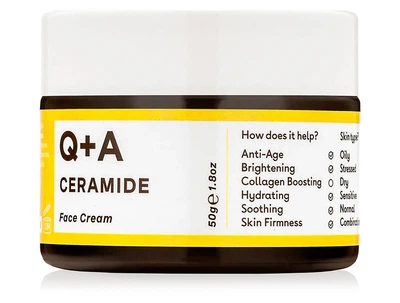 Захисний крем для обличчя з керамідами Q+A Ceramide Barrier Defence Face Cream, 50г (5060486264377)