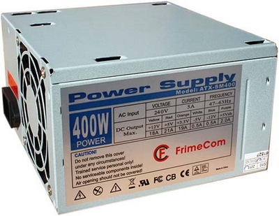Блок живлення 400W FrimeCom SM400 BL/LE 120mm Fan ATX без кабелю