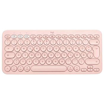 Клавіатура Logitech K380 для MAC Multi-Device Bluetooth UA Rose (920-010406)