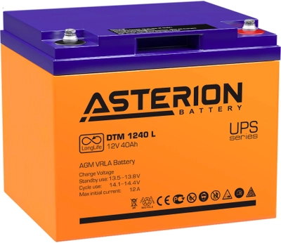 Аккумуляторная батарея Asterion DTM 1240L 12V 40 Ah