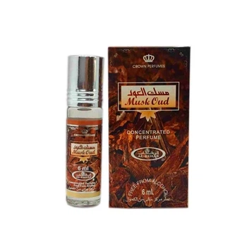 Арабские масляные духи унисекс OUD & MUSK Al-Rehab (Уд и Муск Аль-Рехаб) 6 мл