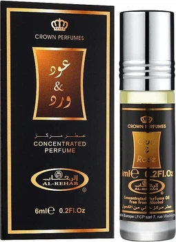 Арабські олійні парфуми OUD & ROSE Al-Rehab (Уд и Троянда Аль-Рехаб) 6 мл