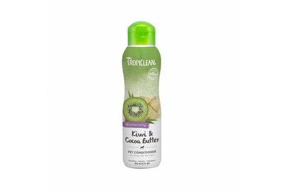 Лікувальний кондиціонер для відновлення сухої шерсті для собак TropiClean Kiwi & Cocoa Butter 355 мл (645095202511)