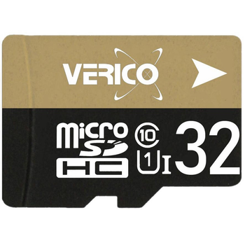 Карта памяти Verico MicroSDHC 32 GB Class 10 card only для хранения важных данных (F_3398-9404)
