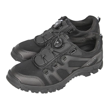 Кроссовки мужские Han-Wild H511-83A Black р.42 спортивная обувь для тренировок с автоматической пряжкой TR_9870-42448
