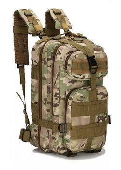 Рюкзак тактический Tactical bag 35 л трехдневный мультикам (армейский, штурмовий для ВСУ) YL-2809-MCF