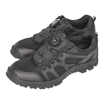 Кроссовки мужские Han-Wild H511-83A Black р.42 спортивная обувь для тренировок с автоматической пряжкой (SK-9870-42448)
