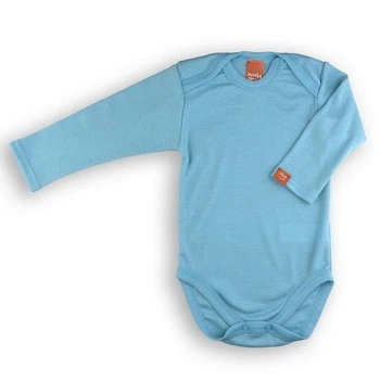 Боди термо TM Wooly 100% шерсть мериноса 9012 р.86-92 голубой