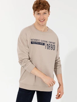 Світшот чоловічий U.S. Polo Assn G081SZ082-000-1499629 M Сірий (8682733974043)