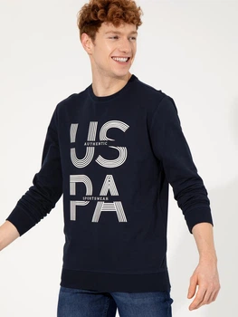 Світшот чоловічий U.S. Polo Assn G081SZ082-000-1499765 2XL Синій (8682733977242)