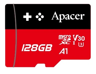 Карта памяти MicroSDXC 128GB UHS-I/U3 Class 10 Apacer (AP128GMCSX10U7-RAGC)