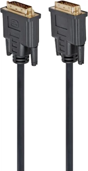 Кабель Cablexpert DVI-D - DVI-D 3 м Чорний (CC-DVI2-BK-10)
