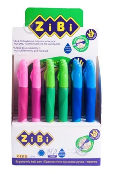 Ручка кулькова для правші ZiBi KIDS Line ZB.2000-01