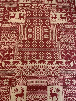 Плед льняной 170x120 Скандинавия