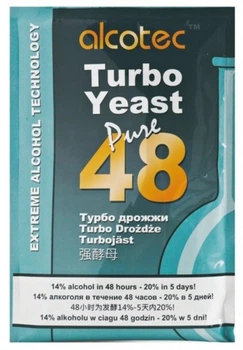 Турбо дріжджі спиртові Alcotec Turbo Yeast Pure 48, 135г