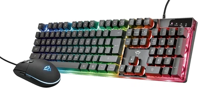 Комплект игровой клавиатуры и мышки Trust Gaming GXT 838 Azor Черный
