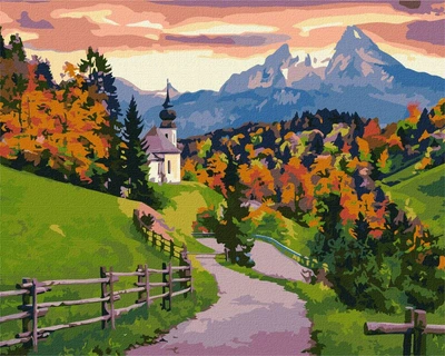 Malowanie po numerach Ideyka Jesienna cisza 40x50 cm (4823104339564)