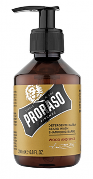 Шампунь для бороди Proraso Beard Wash Wood&Spice 200ml