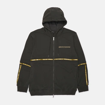 Толстовка на флісі, на блискавці чоловіча Armani Exchange 10981.2 S (44) Хакі