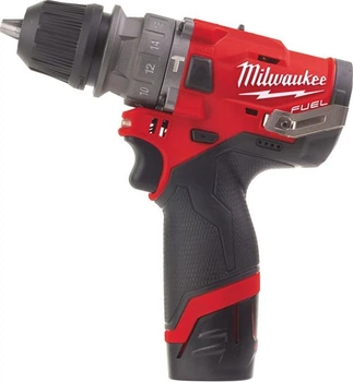 Дрель-шуруповерт с ударом аккумуляторная Milwaukee M12 FPDX-202X 37 Нм (4933464136)